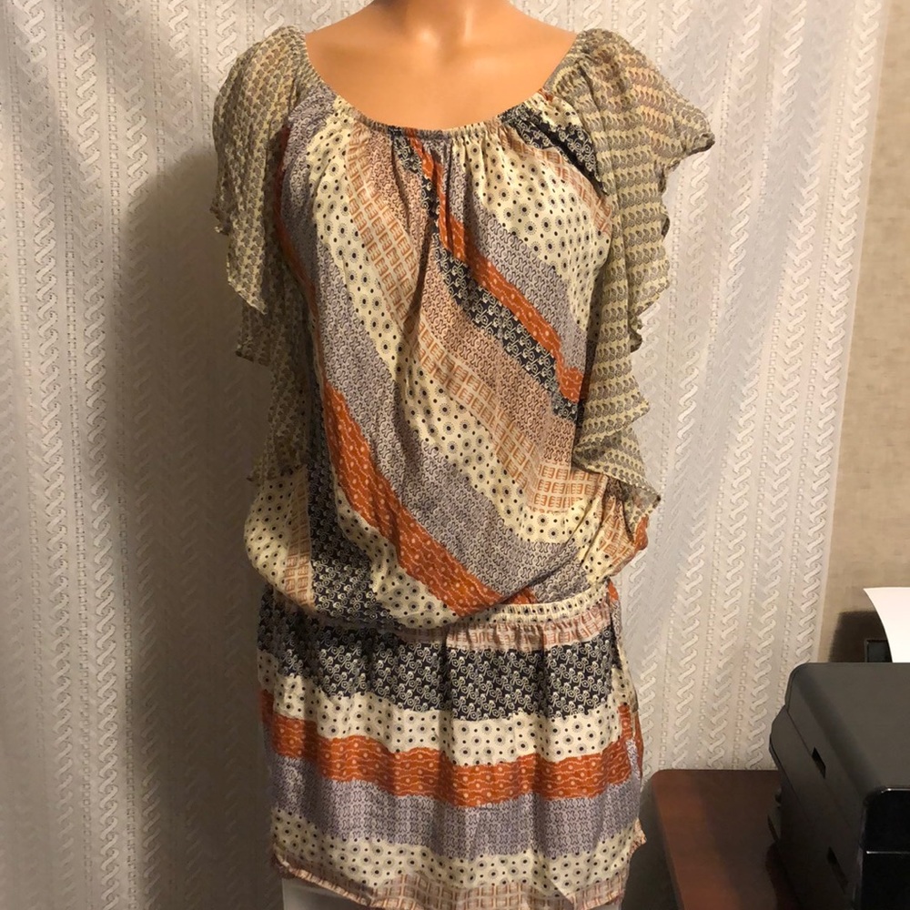 Gypsy 05 silk dress cover up M